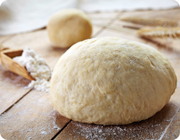 Ακατέργαστη ζύμη ψωμιού