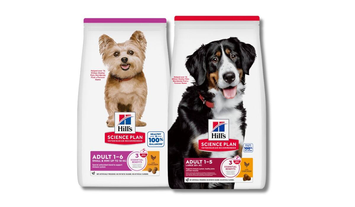 Science Diet για μικρές και μεγάλες φυλές